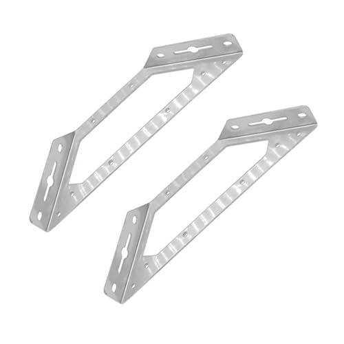Winkelverbinder Hochleistungs-Multifunktions-Edelstahl-Hardware-Zubehör for große Möbelplankenverbinder(2pcs) von DSFIHJO