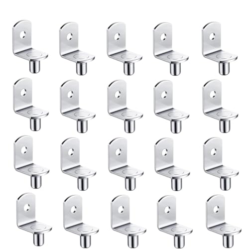 Winkelverbinder Unterstützung Studs Pegs 5mm Metall Pin Regale Seperator Möbel Regal Wand Halterung Halter for Schrank von DSFIHJO