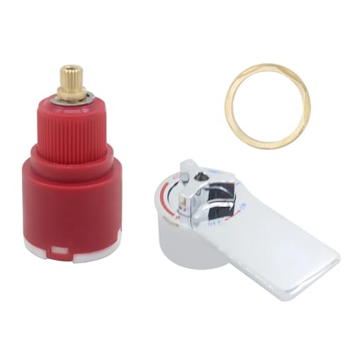 DSHYTDRF 1 Stück Duschdruckausgleichskartusche mit Messingschlüssel for Thermostat-Duschventilkartuschenzubehör(B) von DSHYTDRF