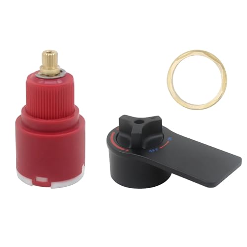 DSHYTDRF 1 Stück Duschdruckausgleichskartusche mit Messingschlüssel for Thermostat-Duschventilkartuschenzubehör(C) von DSHYTDRF