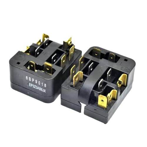 DSHYTDRF 1 Stück for Haier Kühlschrank Gefrierschrank Kompressor Starter 6SP9015 6SP9018 6SP9030 6SP9052 Startrelais(6SP9018) von DSHYTDRF