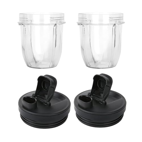 DSHYTDRF 2er-Pack 12 Oz Cup Ersatzteile for nutri for Ninja for Auto-iq Mixer 426KKU450 mit for Deckel DSHYTDRF 2er-Pack 12 Oz Cup Ersatzteile for nutri for Ninja for Auto-iq Mixer 426KKU450 mit for Deckel von DSHYTDRF