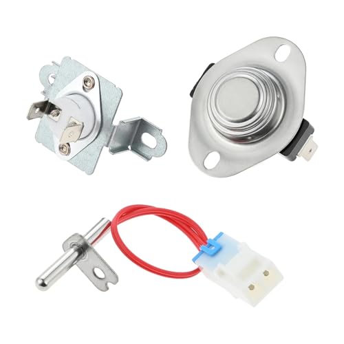 DSHYTDRF 3 Teile/Satz 6931EL3003D Grenze Thermostat 6323EL2001B Thermistor 6931EL3001E Thermostat Fit for lg Trockner AP4440975 1268366 AH3530485 von DSHYTDRF
