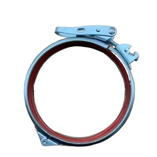 DSHYTDRF 40-50 verzinktem schnell klemme flansch Rohr abdichtung Barrel klemme leinwand schnelle Karte leistungsstarke und schnelle Auto auspuffrohr snap Rohr klemme(Galvanized 400mm) von DSHYTDRF