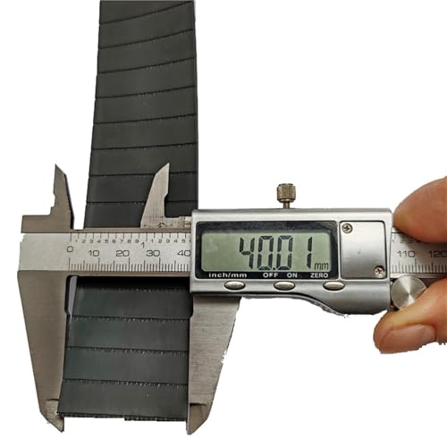 DSHYTDRF Eingebauter Stahldrahtkern, Übertragungskraft, Aufzug, Hebevorrichtung, mechanischer Flachriemen, Fitnessgeräte-Zubehör, Dicke 2 mm(Width 40mm Length 1m) von DSHYTDRF