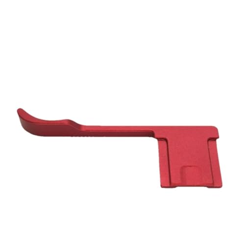 DSHYTDRF GR 2 3 3X Metall-Blitzschuh-Daumen-Up-Handgriff-Blitzschuh-Abdeckung for ricoh GR II GR III IIIx for panasonic GX8 Kamera Thumb-Up(GR2 Red) von DSHYTDRF