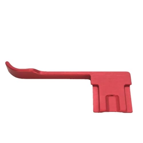 DSHYTDRF GR 2 3 3X Metall-Blitzschuh-Daumen-Up-Handgriff-Blitzschuh-Abdeckung for ricoh GR II GR III IIIx for panasonic GX8 Kamera Thumb-Up(GR3 Red) von DSHYTDRF
