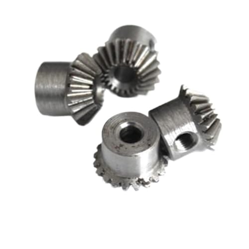 DSHYTDRF Kegelrad Kegelrad 1 Matrize 15 Lochung 5/6/ 6,35/8mm Übersetzung 1 zu 1 90 Grad 034S Stahl Präzision(6mm) von DSHYTDRF