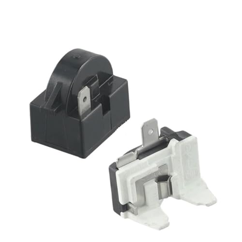 DSHYTDRF Kühlschrank Starter Überlast Schutz Starten Relais 1PIN/2PIN 1/6HP for Klimaanlage Kompressor Power Schutz(A) von DSHYTDRF