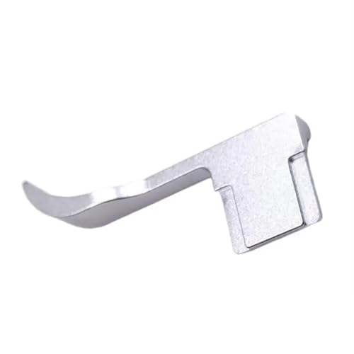DSHYTDRF for Sony A7C Kamera Zubehör CNC Aluminium Legierung Thumb Up Grip Blitzschuh Adapter Abdeckung(Silver Gray) von DSHYTDRF