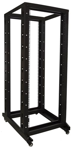 32 HE - 19 Zoll Rackschrank auf Rollen - unmontiert - (BxTxH) 600 x 800 x 1600mm - Schwarz von DSIT
