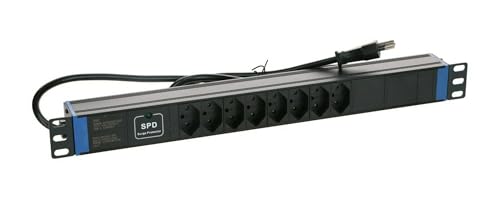 19 Zoll Schweizer Steckdosenleiste Master Overload - 8-Fach von DSIT