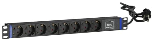 19 Zoll Steckdosenleiste - 8-Fach - Surge Protection Device von DSIT