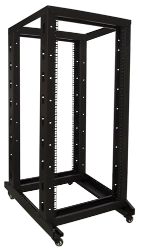 27 HE - 19 Zoll Rackschrank auf Rollen - unmontiert - (BxTxH) 600 x 800 x 1400mm - Schwarz von DSIT