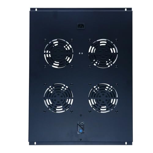 Lüftereinheit - Ventilator Paket mit 4 Ventilatoren und Thermostat geeignet für Serverschränke mit Einer Tiefe von 800mm von DSIT