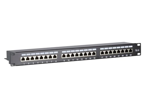 Patchpanel 19 Zoll CAT6 FTP - 24 Ports Patchpanel 19 Zoll CAT6 FTP - 24 Ports von DSIT