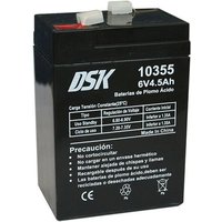 DSK - Bleibatterie 6V 4,5Ah agm 70x47x100mm von DSK