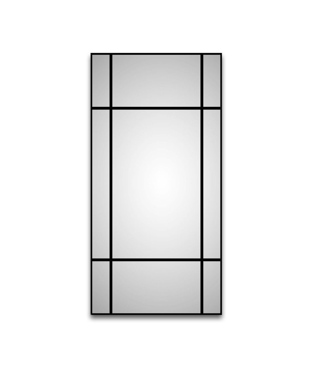 DSK Design Spiegel Black Loftstyle 60x120 cm, schwarz von DSK