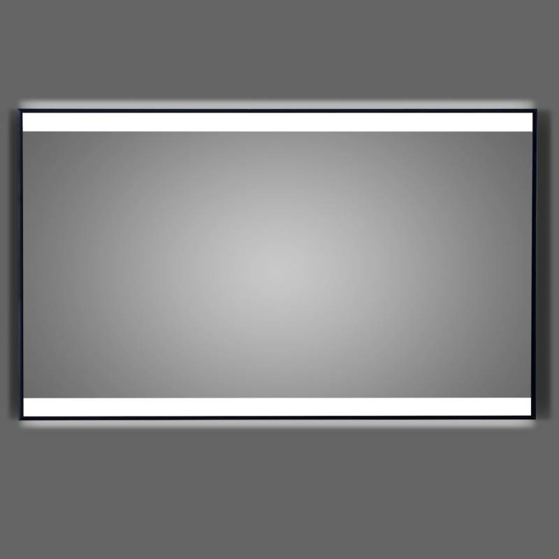 DSK Design LED-Lichtspiegel Black Stark 120 cm x 70 cm von DSK