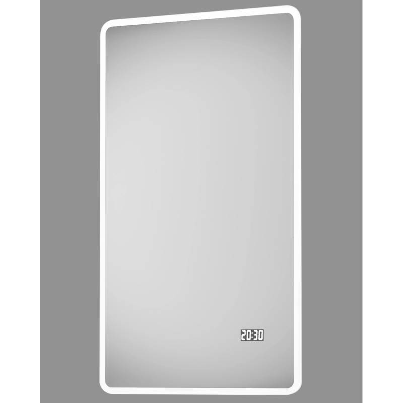 DSK Design LED-Lichtspiegel Silver Sintra 45 cm x 70 cm von DSK