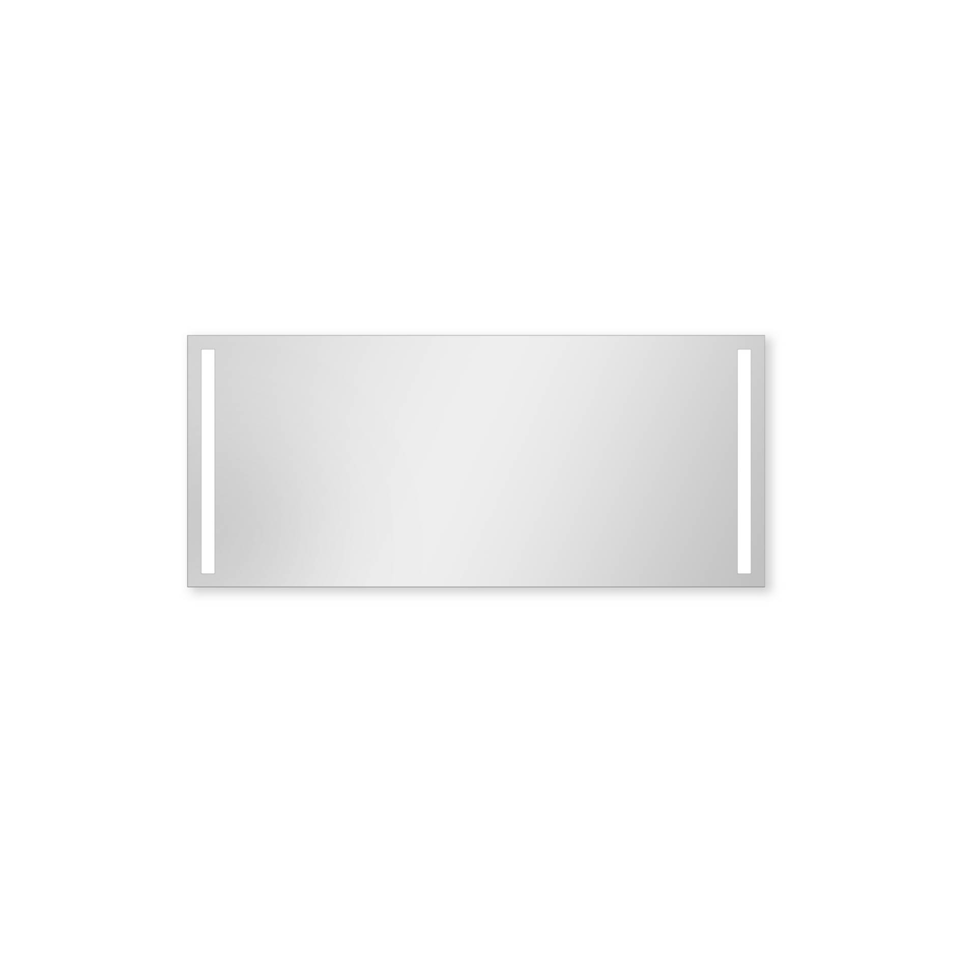 DSK LED-Spiegel 'Silver Stream' 160 x 70 cm von DSK