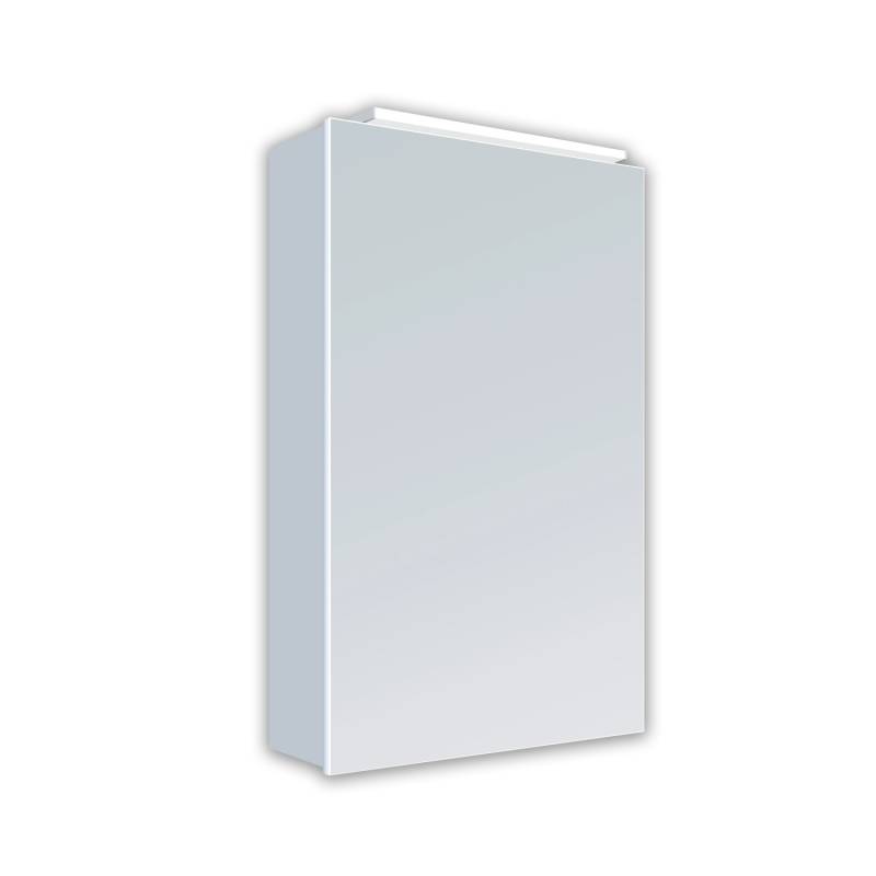 DSK Spiegelschrank Aluminio Vegas Alufarben 40 cm von DSK