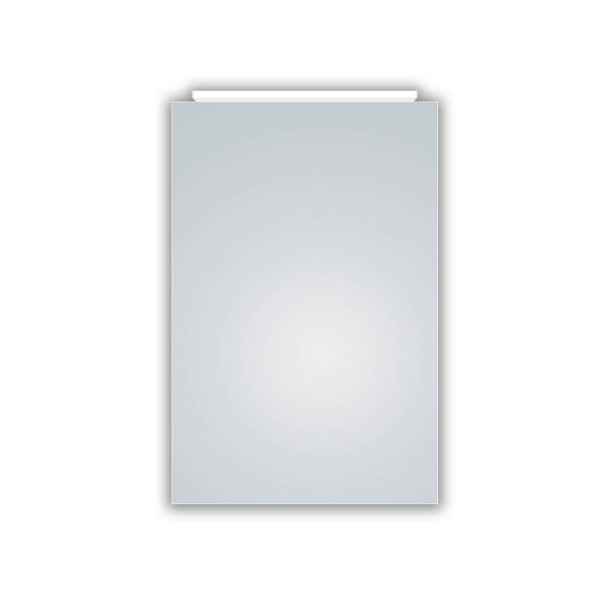 DSK LED-Spiegelschrank 'Aluminio Vegas' 40 x 60 x 13,1 cm DSK LED-Spiegelschrank 'Aluminio Vegas' 40 x 60 x 13,1 cm von DSK