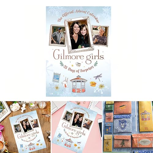 GiImore Mädchen Adventskalender 2024 | 25 Tage Gilmores Girls Merchandise Weihnachten Countdown Adventskalender | Happy Gilmores Pocket Merch mit Patches Keychains Buttons Sticker und mehr GiImore Mädchen Adventskalender 2024 | 25 Tage Gilmores Girls Merchandise Weihnachten Countdown Adventskalender | Happy Gilmores Pocket Merch mit Patches Keychains Buttons Sticker und mehr von DSLIHA