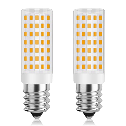 DSLebeen E14 LED Glühbirne 5W, entspricht 50W Glühlampe, Warmweiß 3000K Birne 670lm Kühlschranklampe, 230V nicht Dimmbar Lampe Ideal für Kühlschrank, Nähmaschinelampe und Wandlampen, 2 Stück von DSLebeen
