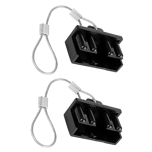 DSOUWEH 2 Stück/Lot Staubkappe für Steckdose – einfache und schnelle Installation, polarisiertes Gehäuse, 50 Ampere Batterieanschlüsse von DSOUWEH