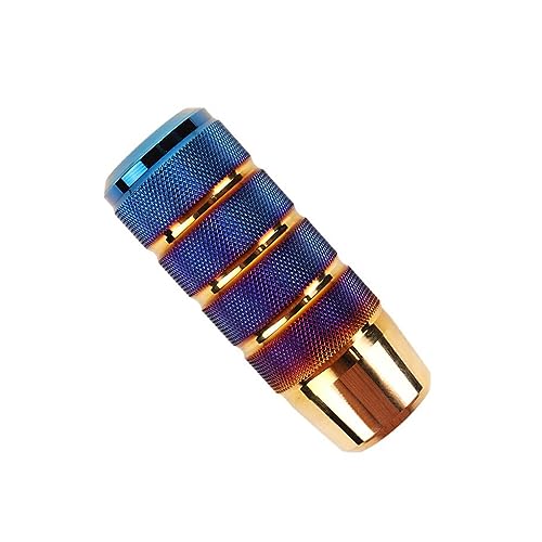 DSOUWEH Personalisierter Aluminiumkopf für Modelle mit Schaltgetriebe – einfache Installation ist EIN modischer Auto Schaltknauf, Emaille, 9.5 * 3.2 * 3.2 cm von DSOUWEH