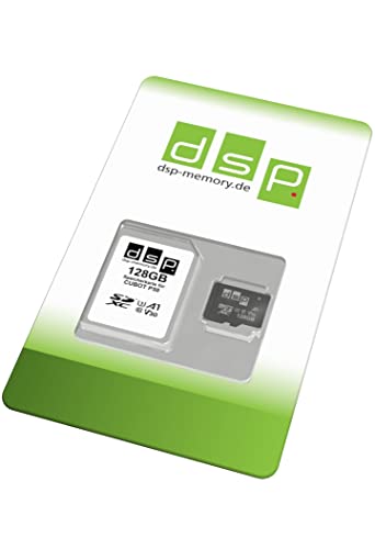 128GB microSDXC Speicherkarte (A1, V30, U3) für CUBOT P50 von DSP Memory