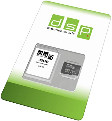 32GB Speicherkarte (Class 10) für LG G6 von DSP Memory