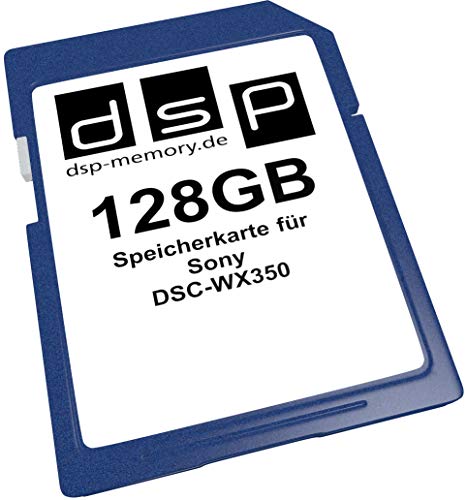128GB Speicherkarte für Sony DSC-WX350 von DSP Memory