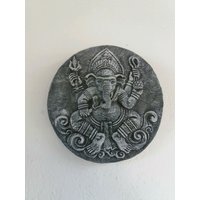 Ganesha Wandrelief Rund Aus Massiven Steinguss Frostfest Wetterfest Garten Ganesha Wandrelief Rund Aus Massiven Steinguss Frostfest Wetterfest Garten von DSSteinfigurenshop