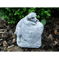 Grabschmuck Hund "Danke Für Die Schöne Zeit" Frostfest Steinguss Tiergrab Grabschmuck Hund "Danke Für Die Schöne Zeit" Frostfest Steinguss Tiergrab von DSSteinfigurenshop