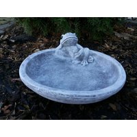 Schöne Vogeltränke Frosch Steinguss Frostfest Wetterfest Garten Deko Schöne Vogeltränke Frosch Steinguss Frostfest Wetterfest Garten Deko von DSSteinfigurenshop