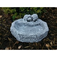 Schöne Vogeltränke Schildkröten Steinguss Frostfest Wetterfest Garten Deko Schöne Vogeltränke Schildkröten Steinguss Frostfest Wetterfest Garten Deko von DSSteinfigurenshop