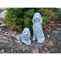 Steinfigur 2-Er Set Pudel Hund Königspudel Zwergpudel Wetterfest Steinguss Steinfigur 2-Er Set Pudel Hund Königspudel Zwergpudel Wetterfest Steinguss von DSSteinfigurenshop