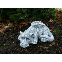 Steinfigur Drache " Diego 2" Frostfest Steinguss Gargoyle Garten Deko Steinfigur Drache " Diego 2" Frostfest Steinguss Gargoyle Garten Deko von DSSteinfigurenshop