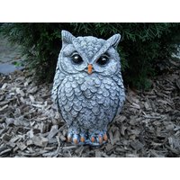 Steinfigur Eule Kautz Schneeeule Uhu Frostfest Steinguss Wetterfest Tier Steinfigur Eule Kautz Schneeeule Uhu Frostfest Steinguss Wetterfest Tier von DSSteinfigurenshop