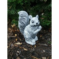Steinfigur Mittleres Eichhörnchen Frostfest Steinguss Garten Haus Deko Steinfigur Mittleres Eichhörnchen Frostfest Steinguss Garten Haus Deko von DSSteinfigurenshop