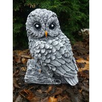 Steinfigur Schöne Eule Kautz Schneeeule Uhu Frostfest Steinguss Wetterfest Tier Steinfigur Schöne Eule Kautz Schneeeule Uhu Frostfest Steinguss Wetterfest Tier von DSSteinfigurenshop