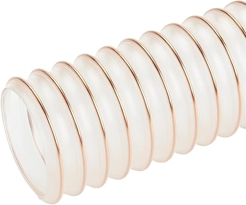 DSTOCK60 - Flexibler Spiralschlauch, aus Polyurethan, transparent, Durchmesser 180 mm (Meterware) von DSTOCK60