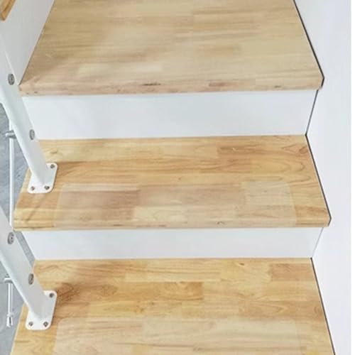 DSWZLQDXB Antirutschstreifen Treppe Transparente Treppenteppich wasserfeste Treppenstufen Matten Selbstklebende Stufenteppich Stufenmatten rutschfest Anti Rutsch Streifen als Rutschschutz (20cm×80cm) von DSWZLQDXB