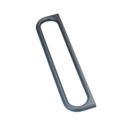 DSWZLQDXB Möbelgriffe Zinklegierung Küchenschrank moderner minimalistischer Stil Türgriff Ring Zugknöpfe Kommode Schubladengriff Stangengriff Ziehgriffe Knauf (Black) von DSWZLQDXB