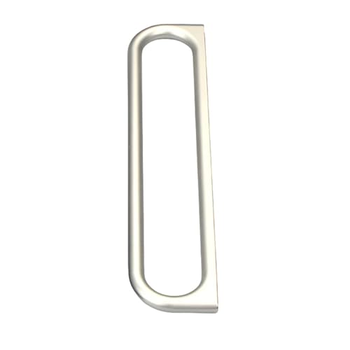 DSWZLQDXB Möbelgriffe Zinklegierung Küchenschrank moderner minimalistischer Stil Türgriff Ring Zugknöpfe Kommode Schubladengriff Stangengriff Ziehgriffe Knauf (Silver) von DSWZLQDXB