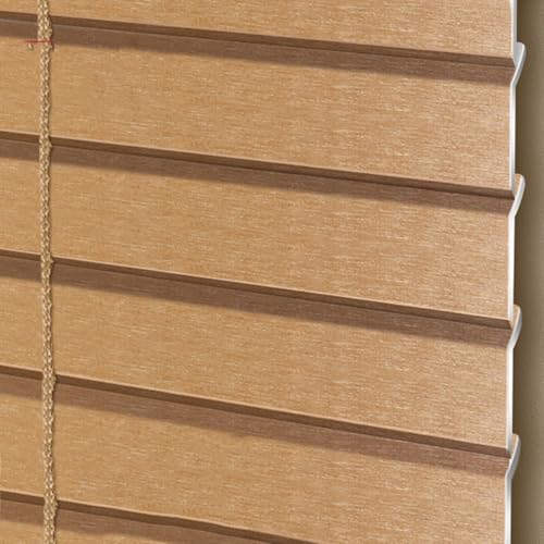 Jalousie L-förmige Drahtziehklinge Venetian Aluminiumlegierung for Fenster Jalousien Raffrollo Rollläden Teleskopisch Sonnenschutz und Sichtschutz Blackout Sonnenblende (Gold,W140cm×H160cm) von DSWZLQDXB