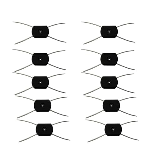 10/3/1 Stücke Stahldraht-Fadentrimmerkopf Elektrischer Unkrauttrimmerklingen-Ersatzmäherkopf-Ersatz For Rasentrimmer(10pcs) von DSXPZBGED
