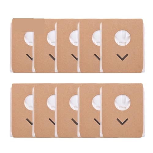 10/4 STÜCKE 3L Staubbeutel Mit Großer Kapazität, 5 Filterschichten, Kompatibel Mit Eureka, Kompatibel Mit Elite, NEC490BL Akku-Staubsaugerteile(10 PACK) von DSXPZBGED